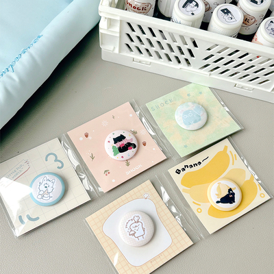 SHOCK手可原创可爱盐系徽章