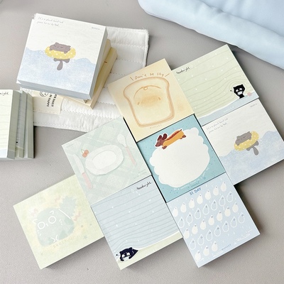 SHOCK手可 | 方形便签合集 手账活页纸内页芯替芯计划本记事本