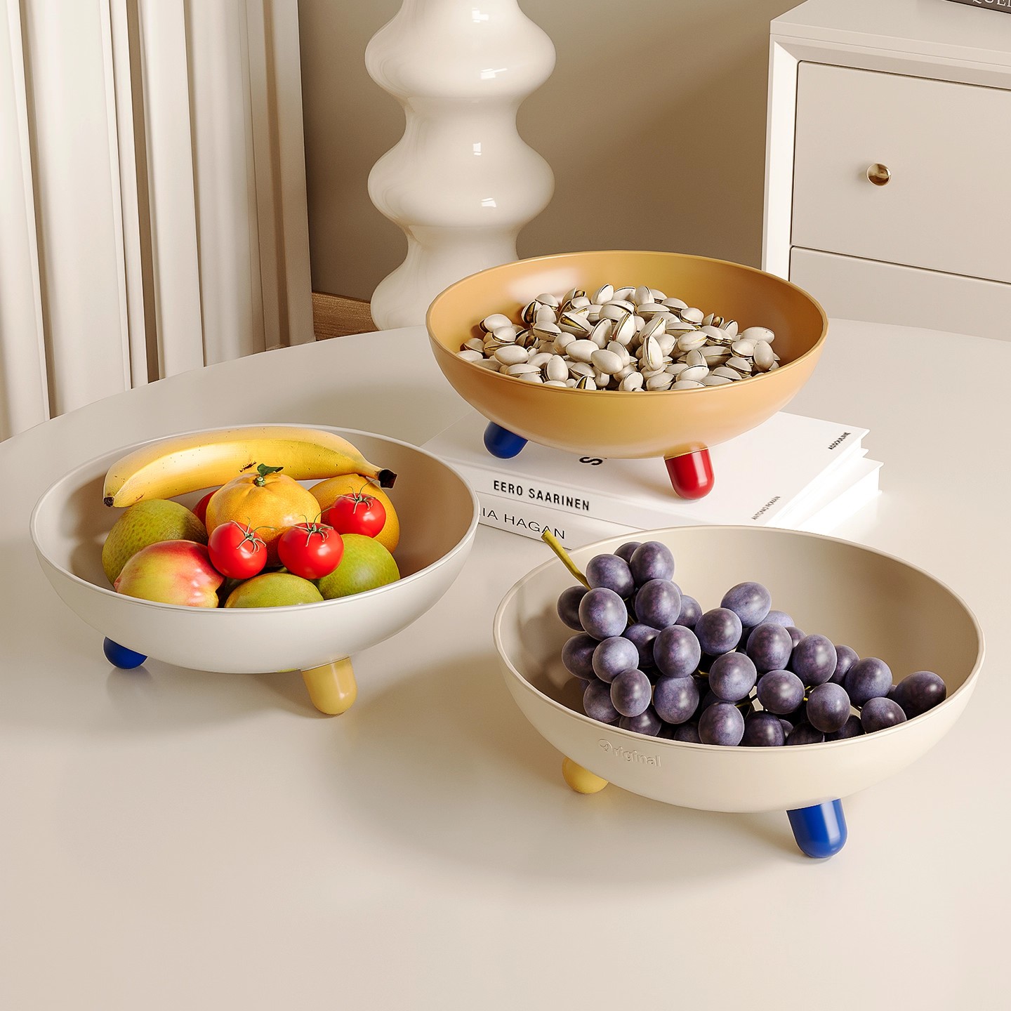 水果盘客厅家用水果盆糖果盘子