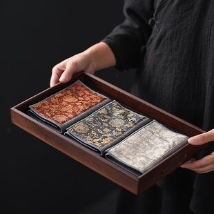 缠枝莲茶布茶巾垫吸水小方巾加厚茶桌布功夫禅意高档日式养壶巾
