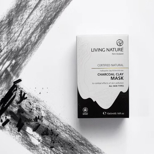 【直播专享】LIVING NATURE丽薇奈儿有机木炭清洁面膜5ml*10片