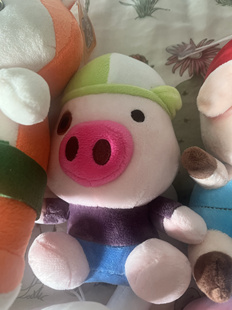 可爱七星瓢虫小猪毛绒玩具蜜蜂小猪玩偶猪猪幼儿园儿童生日礼物女