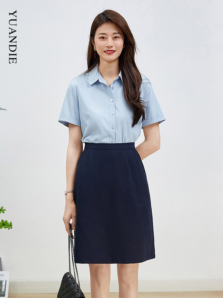 职业套装女夏季教资大学生面试服装套裙正装工装裙子两件套工作服