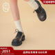 ASH女鞋 女厚底乐福大头德比单鞋 2025秋季 NET真皮布洛克皮鞋