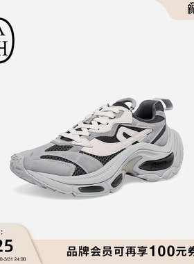 ASH女鞋春季DYNAMIC拼色厚底复古老爹鞋增高休闲运动鞋