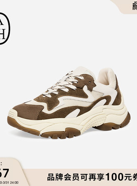 ASH女鞋春季Addict老爹鞋潮流厚底增高复古休闲运动鞋