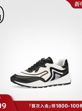 ASH女鞋2025秋季新款SHA'CARRI拼色平底百搭女低帮运动休闲鞋