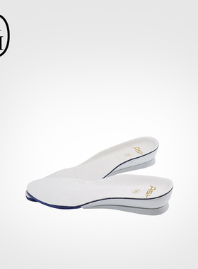 ASH加高加厚皮面鞋垫/毛绒鞋垫 尺码可选增高3.5CM