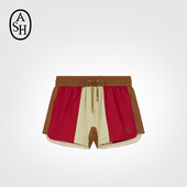 ASH女装 运动短裤 春夏时尚 休闲舒适系带修身