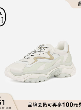 ASH女鞋2026春夏新款Addict老爹鞋潮流厚底增高复古休闲运动鞋