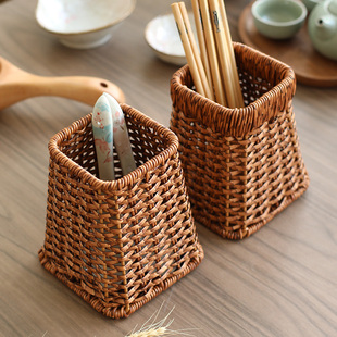 仿藤刀叉勺子沥水篮筷子筒架家用厨房餐具笼商用西餐厅餐具收纳盒