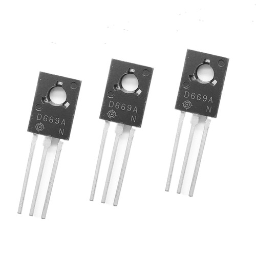配对管2SD669A直插TO-126三极管