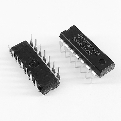 SN74LS132N 74LS132 2输入端四与非施密特触发芯片 直插DIP14