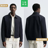 男装 短款 棉质翻领长袖 柜699 3046370 新品 休闲夹克外套 401 秋季