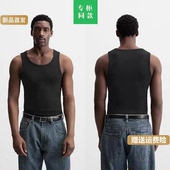 2025春季 背心打底内搭无袖 新款 柜139 男装 舒适修身 T恤 4087453