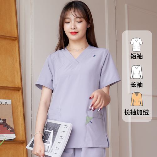 弹力速干手术衣医护专用洗手衣女