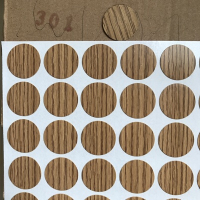 301-315补丁家具贴自粘钉眼贴纸三合一环美贴螺丝孔封口贴可定制