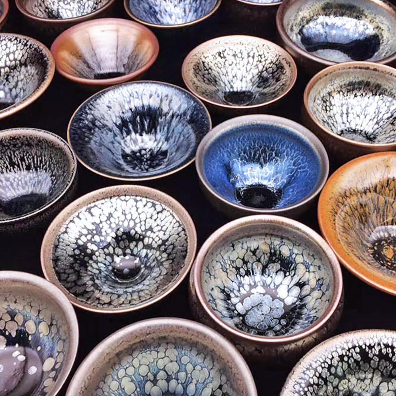 建阳原矿建盏 微瑕疵 油滴兔毫鹧鸪斑曜变手工铁胎主人杯茶盏茶杯,餐饮具,建盏,淘宝优惠券,粉丝福利购,淘宝优惠卷