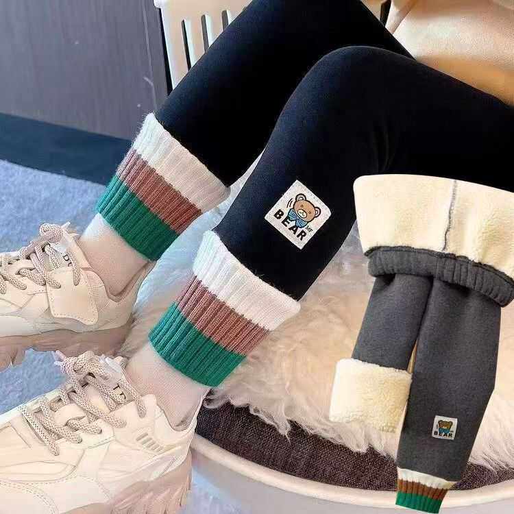 女童加绒打底裤一体绒裤子秋冬新款大中小童弹力裤宝宝保暖裤,童装/婴儿装/亲子装,裤子,淘宝优惠券,粉丝福利购,淘宝优惠卷