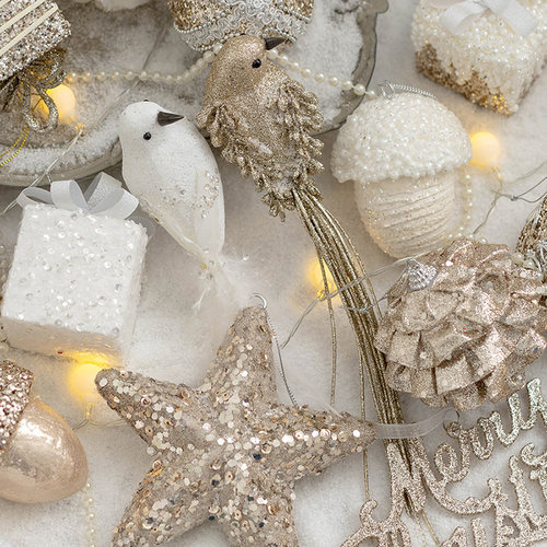 Hromeo圣诞树挂件网红闪闪发亮