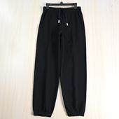 好货推荐 259 男装 美国单加厚加绒保暖松紧腰系带休闲卫裤