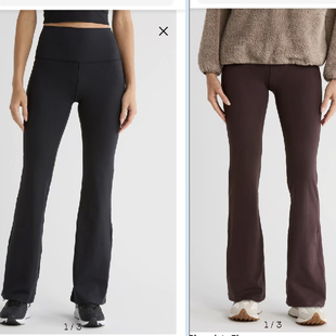 休闲微喇叭长裤 思琪女装 软弹运动健身瑜伽高腰修身 2512