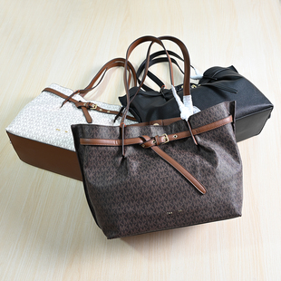 大容量时尚 美M系风格 印字母磁扣闭口单肩手提包