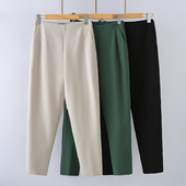 思琪女装 窄版 2511 锥形烟管裤 10高级感休闲时尚