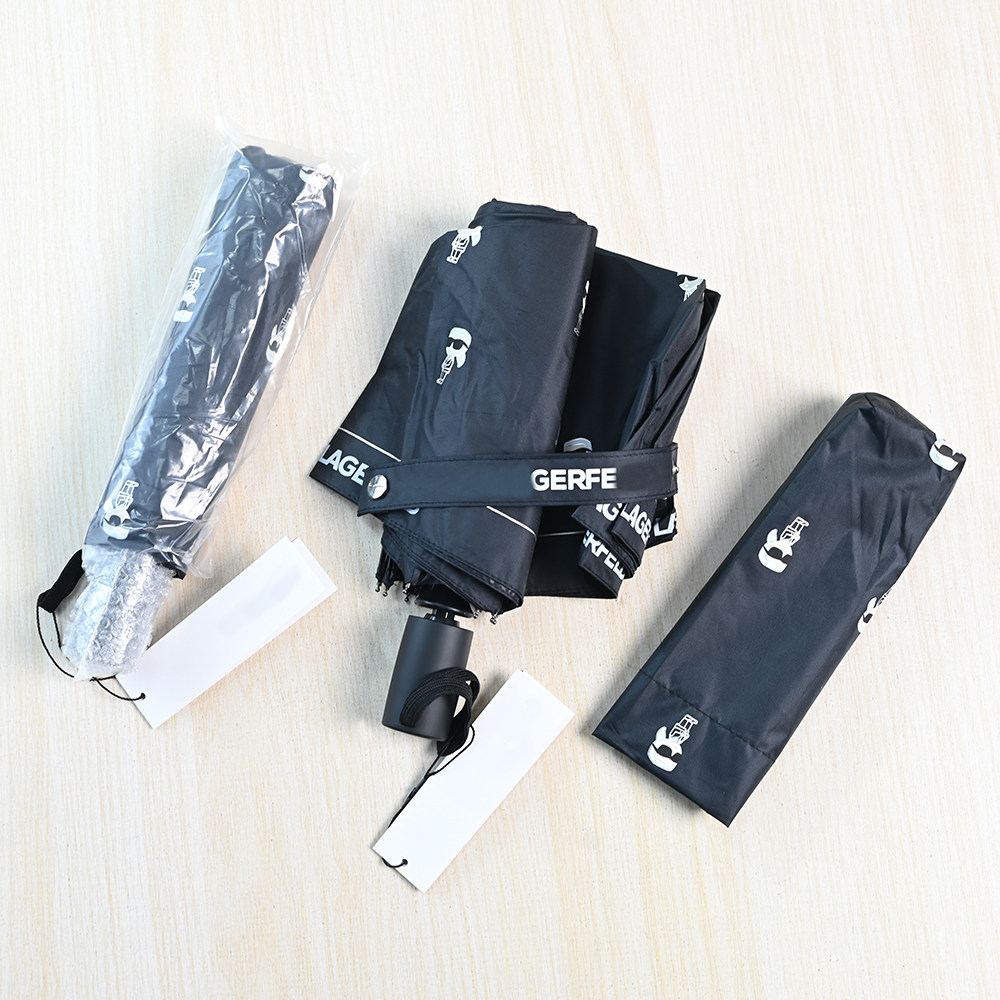 美系K尔缘 261/8 经典满印小人图案 自动雨伞防晒遮阳伞可收纳,居家日用,伞,淘宝优惠券,粉丝福利购,淘宝优惠卷