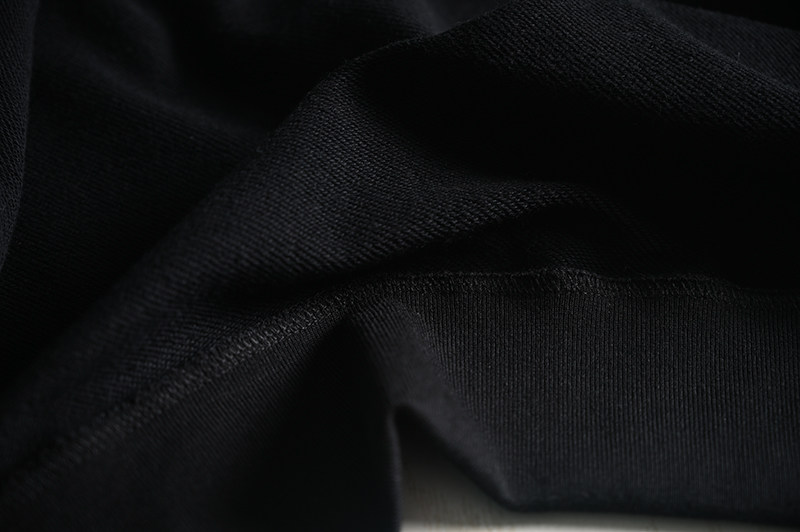 AMERICAN KER 남성 추천 후드 오프셋 문자 가슴 패치 부드러운 고무 악당 남성 봄 운동복 까마귀