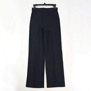 思琪女装261/26 通勤品质做工松紧高腰弹力修身直筒休闲长裤