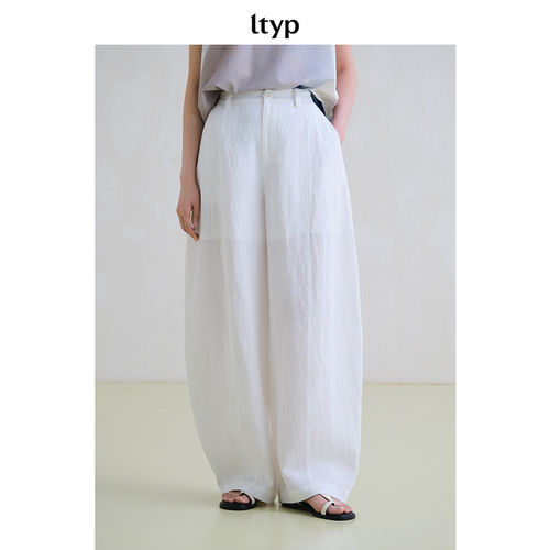 ltyp旅途原品文艺百搭弯刀裤