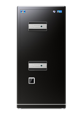 虎牌保险柜全钢防盗CSP认证指纹大型双门保险箱108/128/158cm