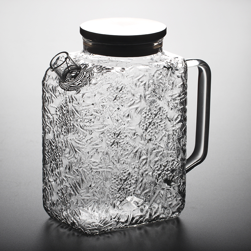 耐高温玻璃冰箱冷水壶复古