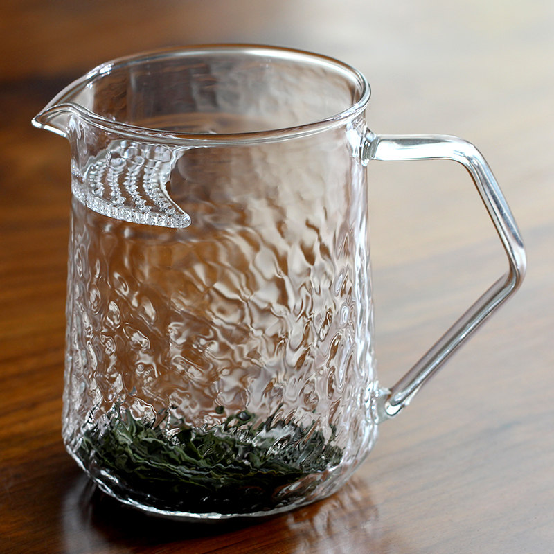 习坎月牙公道杯 茶漏一体简易泡茶杯 泡茶器茶具套装月牙杯