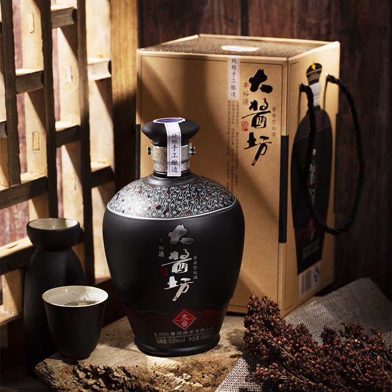 红酱坊上酱888ml纯粮酱香型