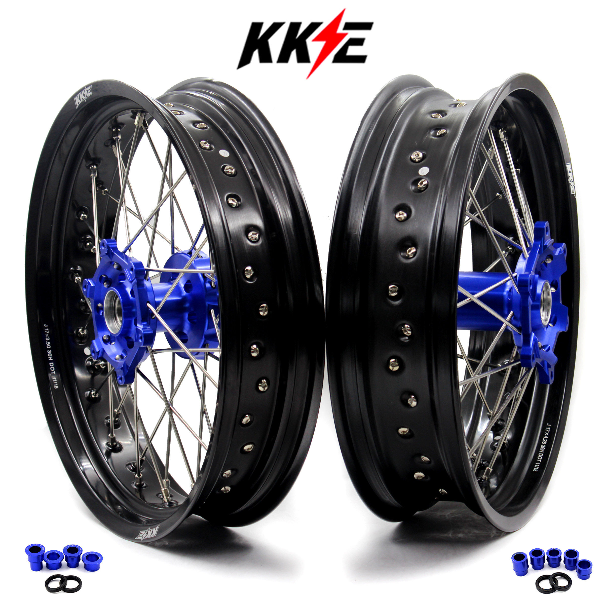 KKE越野改装越野滑胎轮组适配雅马哈YAMAHA YZ125/250YZ250F/450F