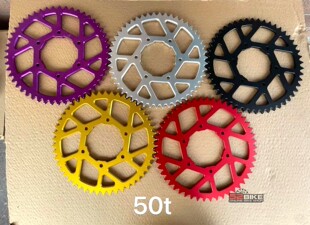 Surron虬龙 极蜂UltraBee 改装配件 加大牙盘 50T 56T 彩色大牙盘