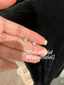 Misa officail｜小鹿斑比mini珍珠土星项链耳钉日常锁骨链耳骨钉