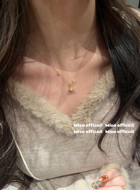 闪闪小别针｜s925银土星十字架莺尾花小众设计高级简约百搭项链女