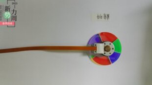全新新款投影仪6色凹图码理光色轮优派PC725HD分色片
