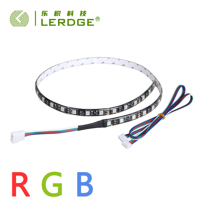 乐积3D打印机灯带 RGB灯光控制灯条双头主板模块配件12V 24V_虎窝淘
