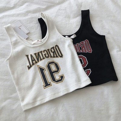 舞蹈jazz上衣ins爵士辣妹吊带