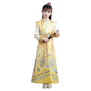 男童汉服秋款儿童唐装中国风古风国学服公子少爷服演出服2025新款