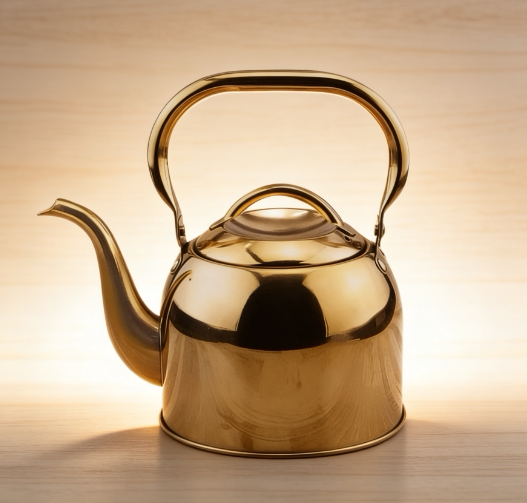 2.5升大号不锈钢防烫手柄茶壶家用复古煮水烧水壶商用古典泡茶壶