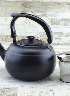 加厚黑色古典餐饮商用茶叶烧水壶