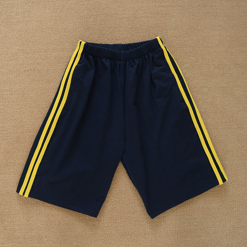 五分短裤黑色七分运动校服裤子