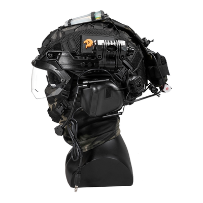 灵鹰fast战术头盔翻转军迷训练