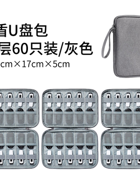 U盾收纳盒优盾包网银盒子企业财务银行网银ukey整理袋子k宝大容量