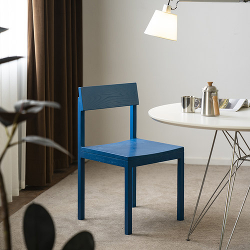 家用日式椅子美之趣实木ins